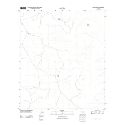 2013 Map of Collier Mesa, 2013 Print
