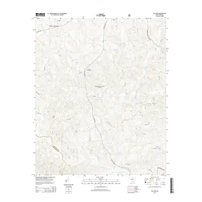 2014 Map of Colliers, 2014 Print