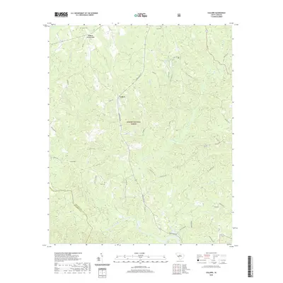 2020 Map of Colliers, 2020 Print