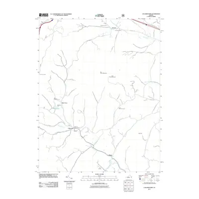 2011 Map of Collierstown, 2011 Print