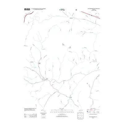2013 Map of Collierstown, 2013 Print