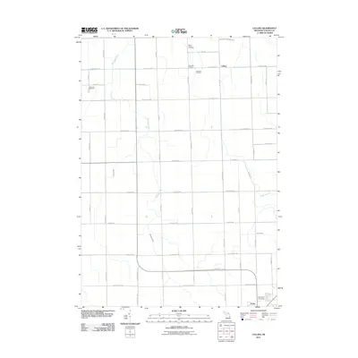 2011 Map of Colling, 2011 Print