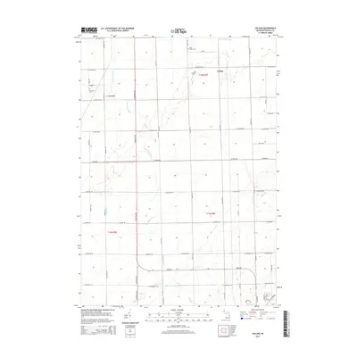 2014 Map of Colling, 2014 Print