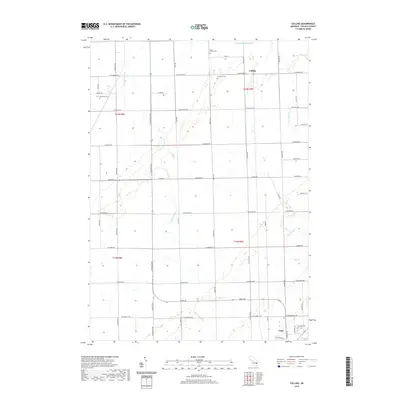 2019 Map of Colling, 2019 Print