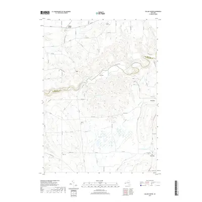 2019 Map of Collins Center, 2019 Print