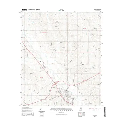 2015 Map of Collins, 2015 Print