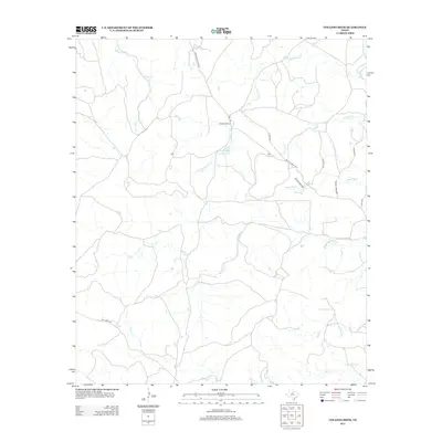 2012 Map of Collins Creek, 2012 Print
