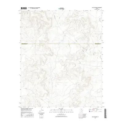 2016 Map of Collins Creek, 2016 Print