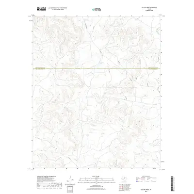 2019 Map of Collins Creek, 2019 Print