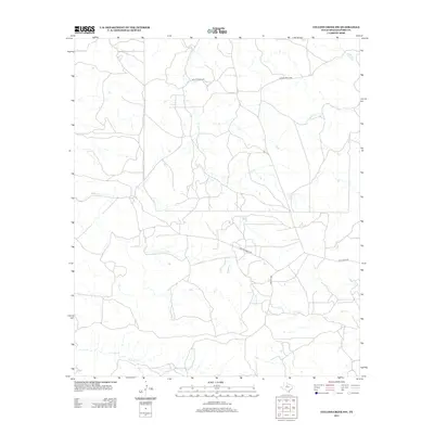 2012 Map of Collins Creek SW, 2012 Print