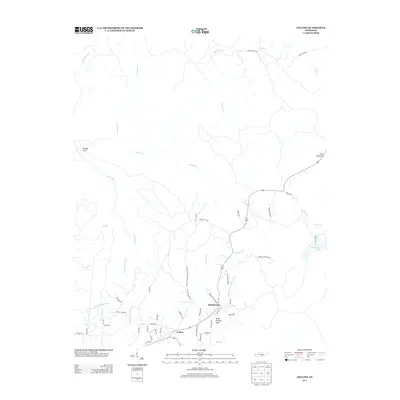 2013 Map of Collins, 2013 Print