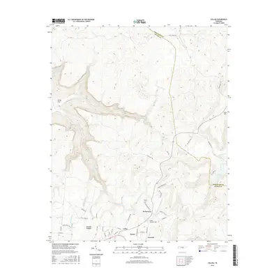 2016 Map of Collins, 2016 Print