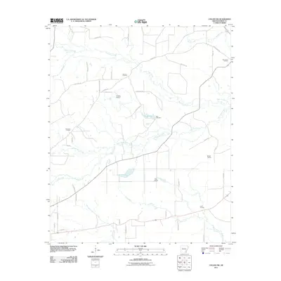 2011 Map of Collins NW, 2011 Print