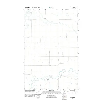 2011 Map of Collins NW, 2011 Print