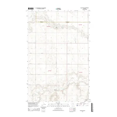 2014 Map of Collins NW, 2014 Print