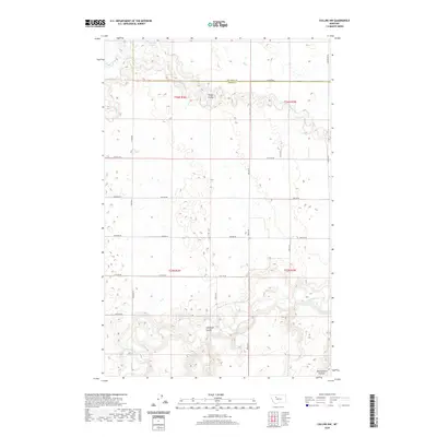 2020 Map of Collins NW, 2020 Print