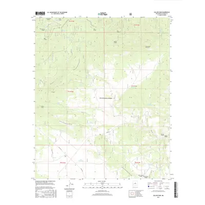 2017 Map of Collins Park, 2017 Print