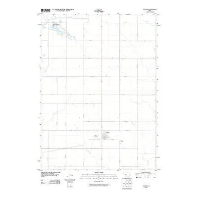 2010 Map of Collins, 2010 Print