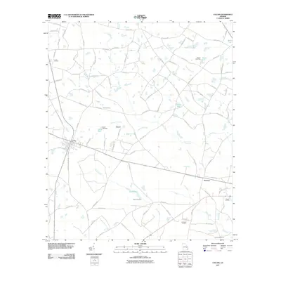 2011 Map of Collins, 2011 Print