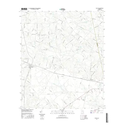 2017 Map of Collins, 2017 Print