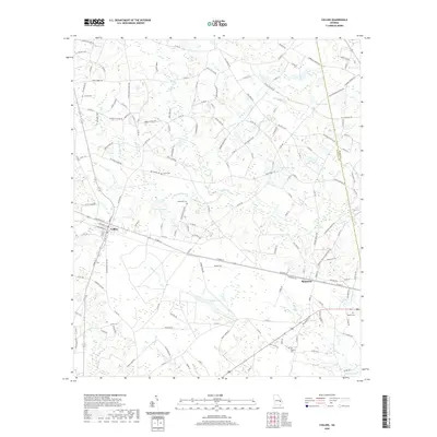 2020 Map of Collins, 2020 Print