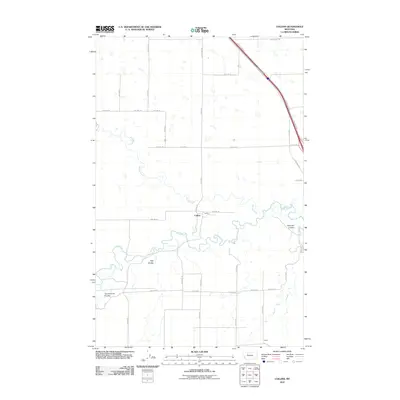 2011 Map of Collins, 2011 Print