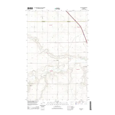 2014 Map of Collins, 2014 Print