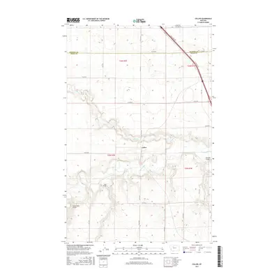 2017 Map of Collins, 2017 Print