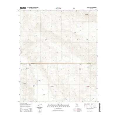 2015 Map of Collins Valley, 2015 Print