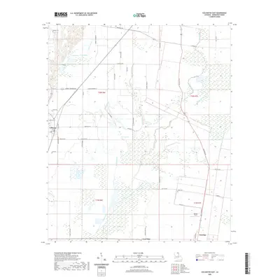 2020 Map of Collinston East, 2020 Print