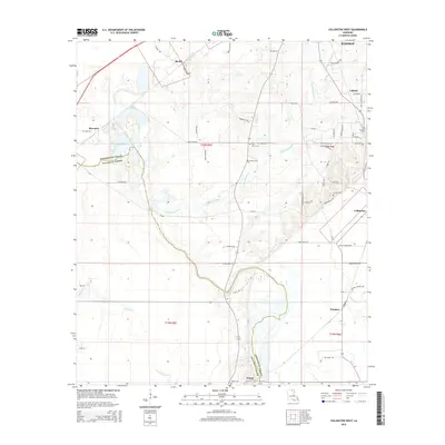 2015 Map of Collinston West, 2015 Print