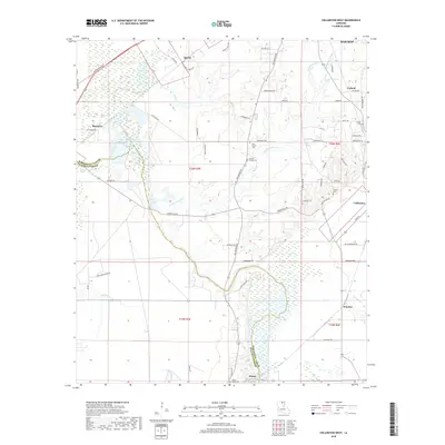 2018 Map of Collinston West, 2018 Print