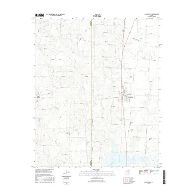 2016 Map of Collinsville, 2016 Print