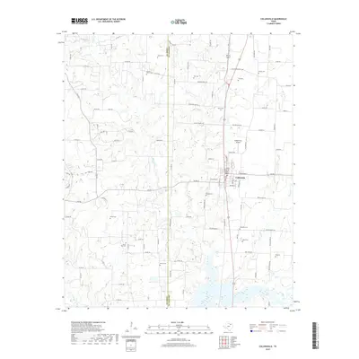 2019 Map of Collinsville, 2019 Print