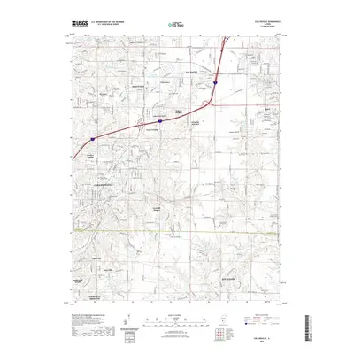 2021 Map of Collinsville, 2021 Print