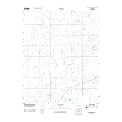 2010 Map of Collinsville NE, 2010 Print