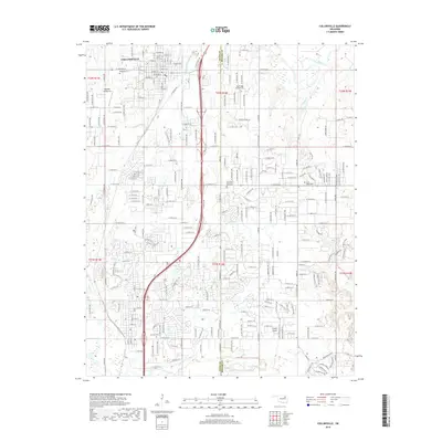 2019 Map of Collinsville, 2019 Print