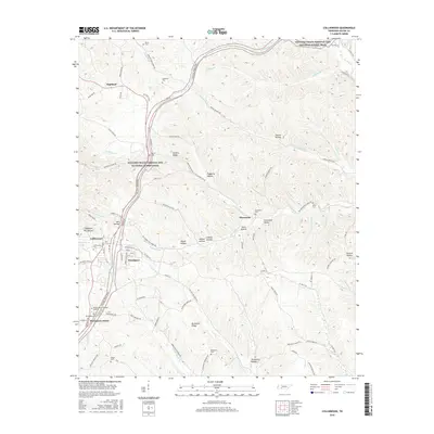 2016 Map of Collinwood, 2016 Print