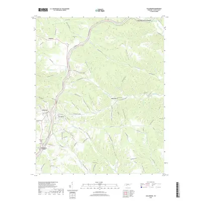 2019 Map of Collinwood, 2019 Print