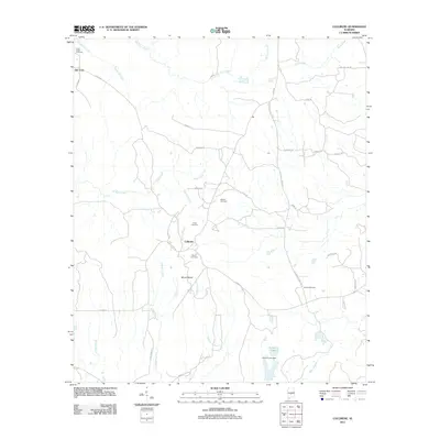 2011 Map of Collirene, 2011 Print
