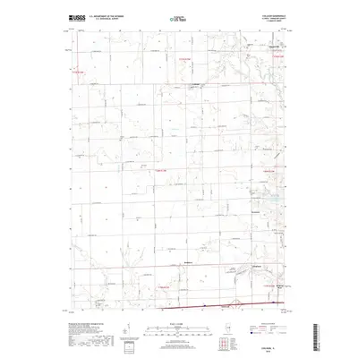 2018 Map of Collison, 2018 Print