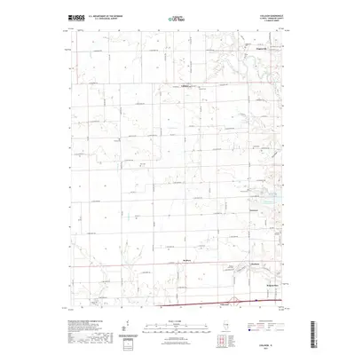 2021 Map of Collison, 2021 Print