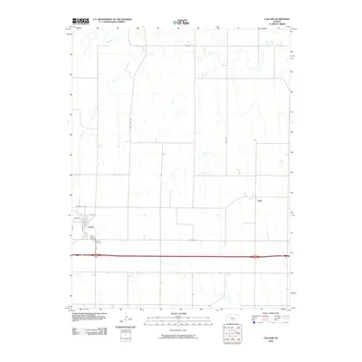 2009 Map of Collyer, 2009 Print