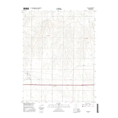 2015 Map of Collyer, 2015 Print