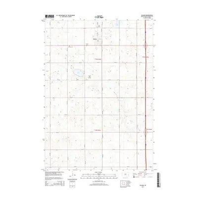 2015 Map of Colman, 2015 Print