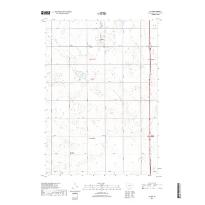 2017 Map of Colman, 2017 Print