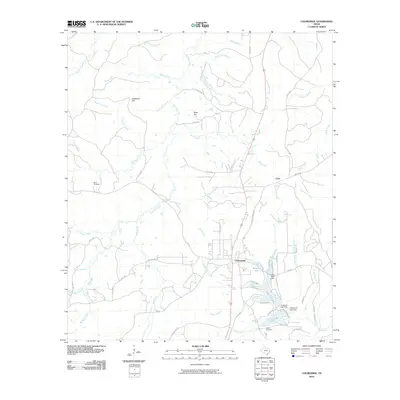 2010 Map of Colmesneil, 2010 Print
