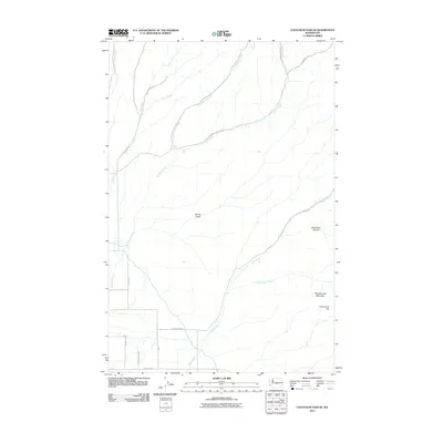 2011 Map of Colockum Pass SE, 2011 Print