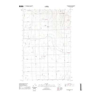 2020 Map of Colockum Pass SW, 2020 Print