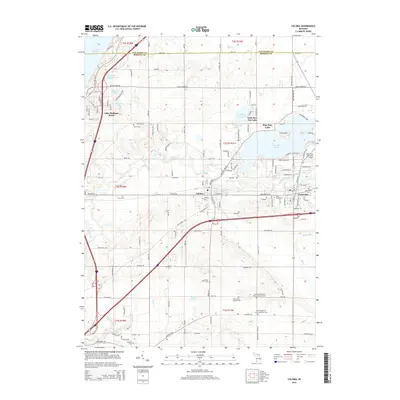 2014 Map of Coloma, 2014 Print